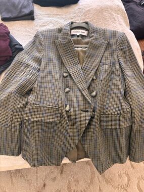 Veronica Beard Jacket Blazer Miller Moss Multi Sz 6